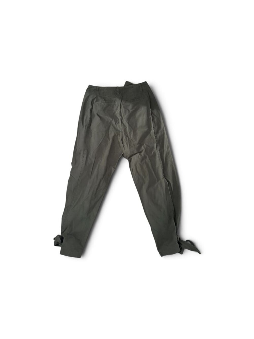 VENUS Olive Tie‑Ankle Cargo Pants – Size 14 - Picture 3 of 7